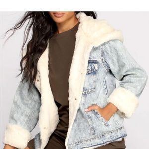 WINDSOR Faux-Ever Stylin' Denim Jacket